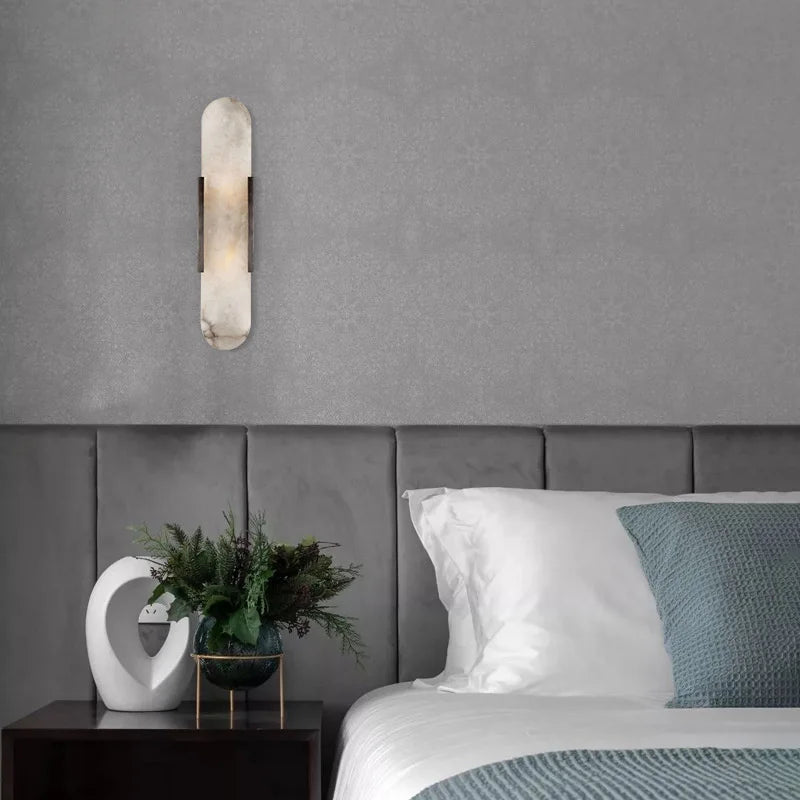 CowLost | product_id-golden-marble-wall-lamp-with-g4-socket-for-living-room-bedroom-staircase-sconce |4
