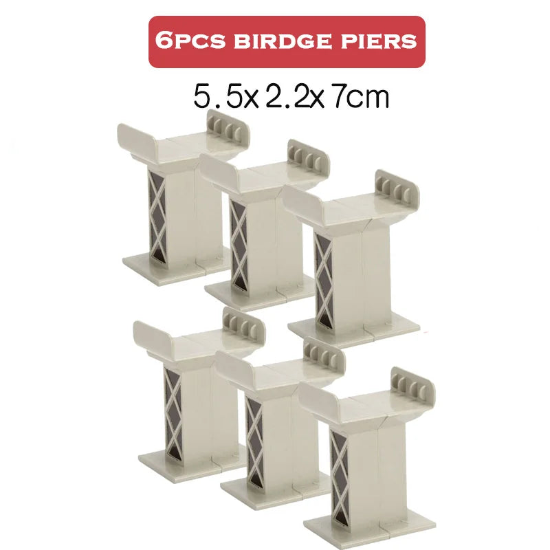 CowLost | fencing-barriers-wooden-railway-spiral-track-with-plastic-orbit-accessories |24