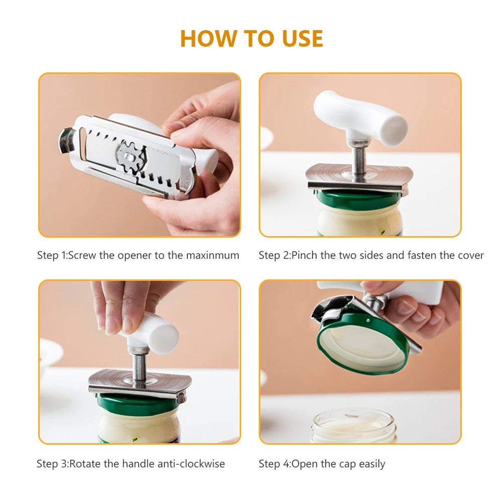 CowLost | adjustable-multi-function-bottle-cap-opener-stainless-steel |5