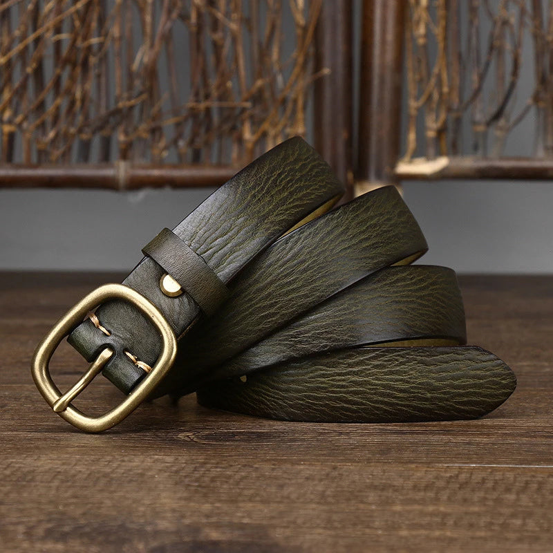 CowLost | 2-8cm-retro-female-real-thick-genuine-leather-belt |21