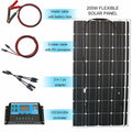 100w panel solar 200w 12v mono solar cell outdoor flexible solar panel kit