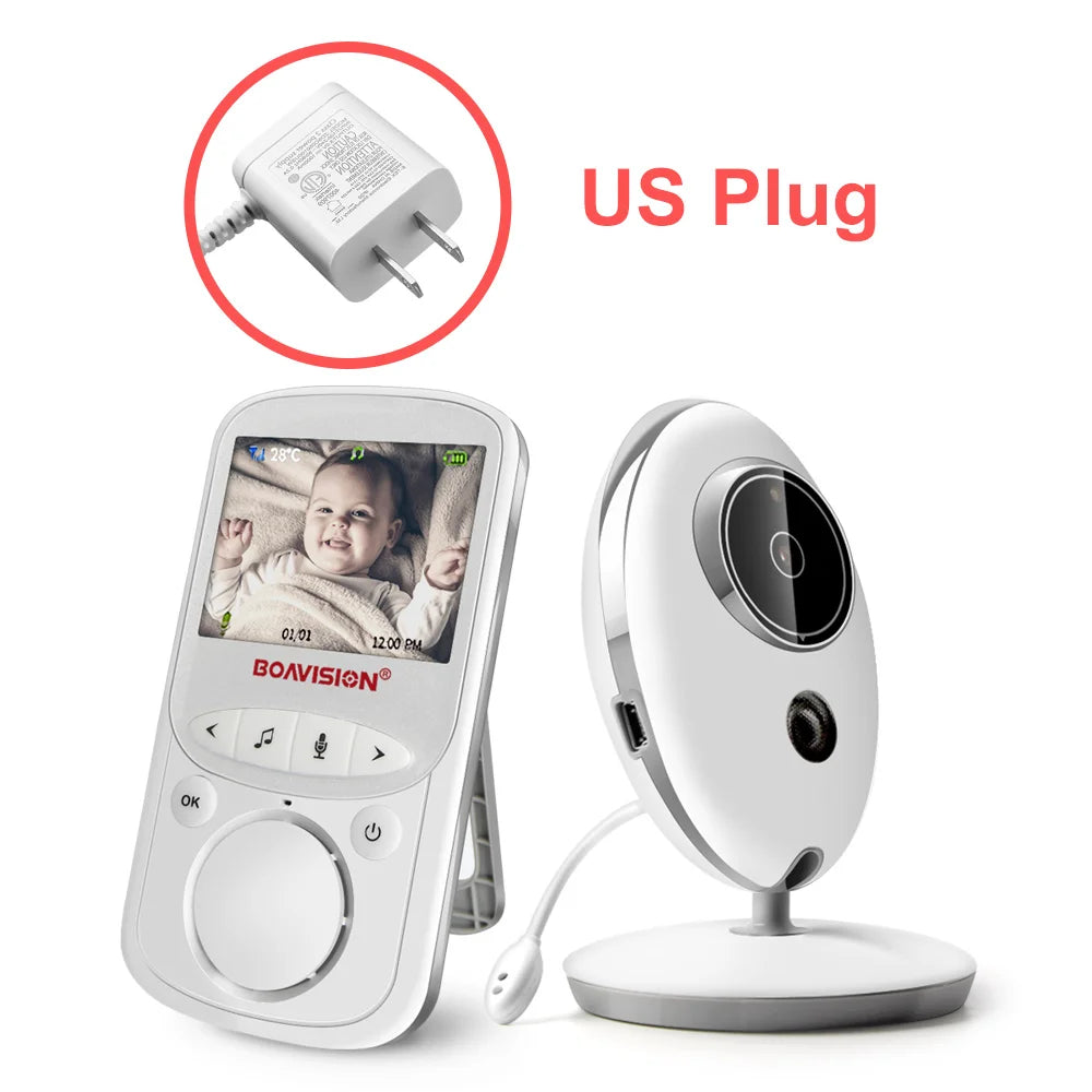 CowLost | wireless-lcd-audio-video-baby-monitor-vb605-radio-nanny-music-intercom-ir-24h-portable-baby-camera-baby-walkie-talkie-babysitter |18