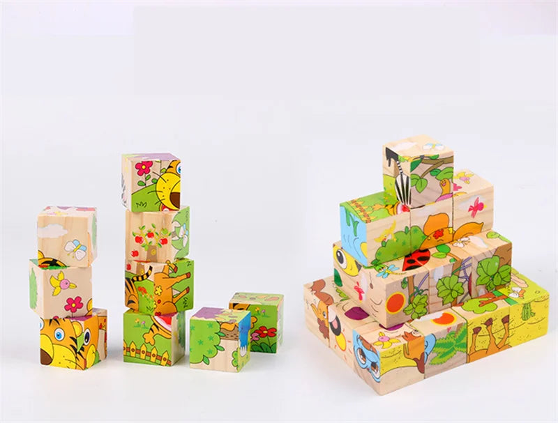 CowLost | fencing-barriers-baby-wooden-six-sided-cube-blocks-educational-toy |11