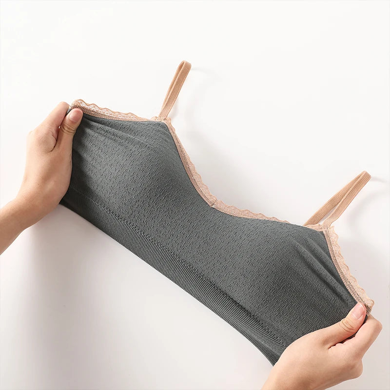 CowLost | product_id-seamless-cotton-tube-top-bra-with-lace-rim-and-removable-pads-for-women |13