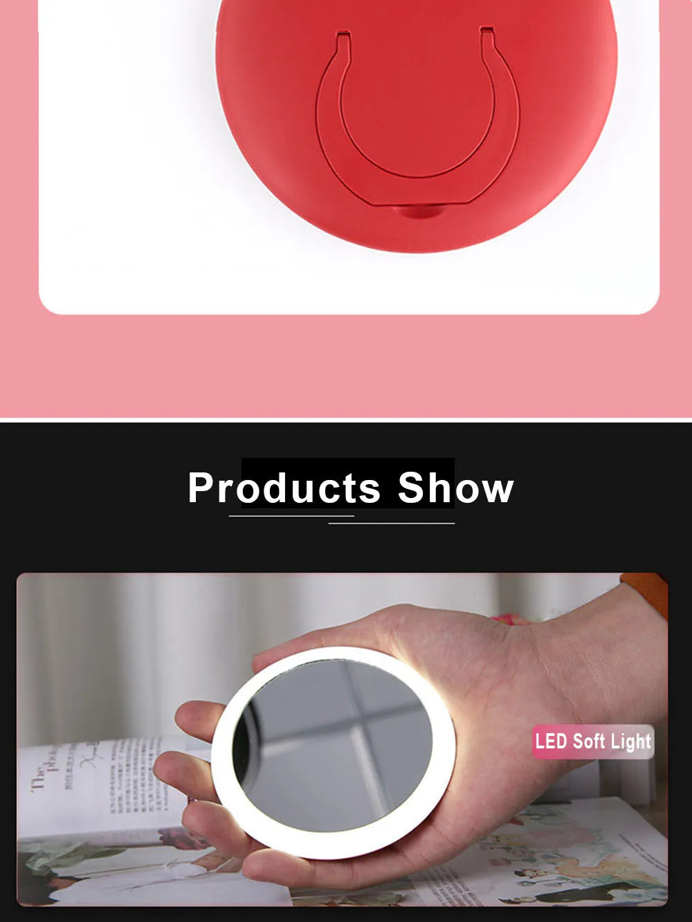 CowLost | mini-rechargeable-portable-lamp-led-makeup-mirror |14