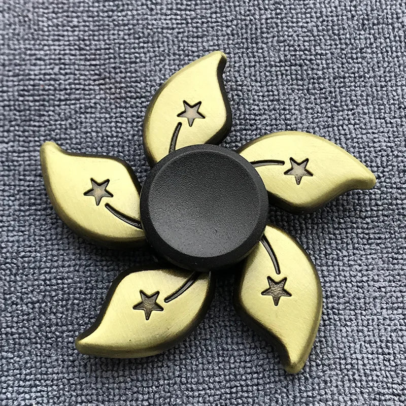 CowLost | product_id-bronze-metal-alloy-fidget-spinner-with-r188-mute-bearing-for-stress-relief |9