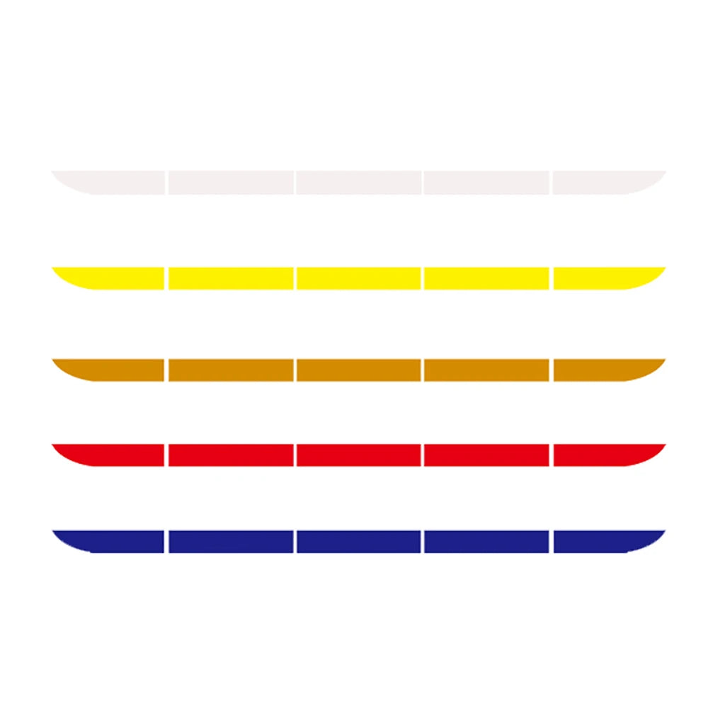 CowLost | 5pcs-set-car-reflectante-reflector-sticker-90-5-car-body-trunk-exterior-auto-accessories-reflex-exterior-warning-reflective-tape |15