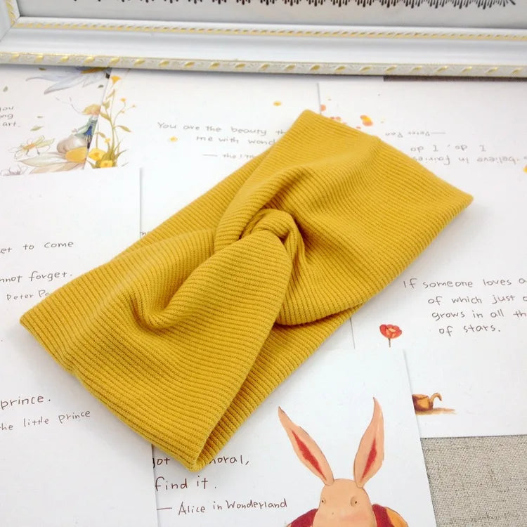 CowLost | women-knitting-cross-knot-woolen-warm-headbands |35