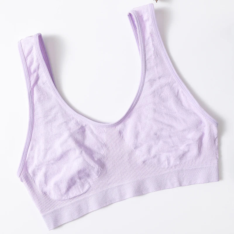 CowLost | product_id-seamless-wireless-push-up-unlined-sports-bra-for-women-b-c-cup |11