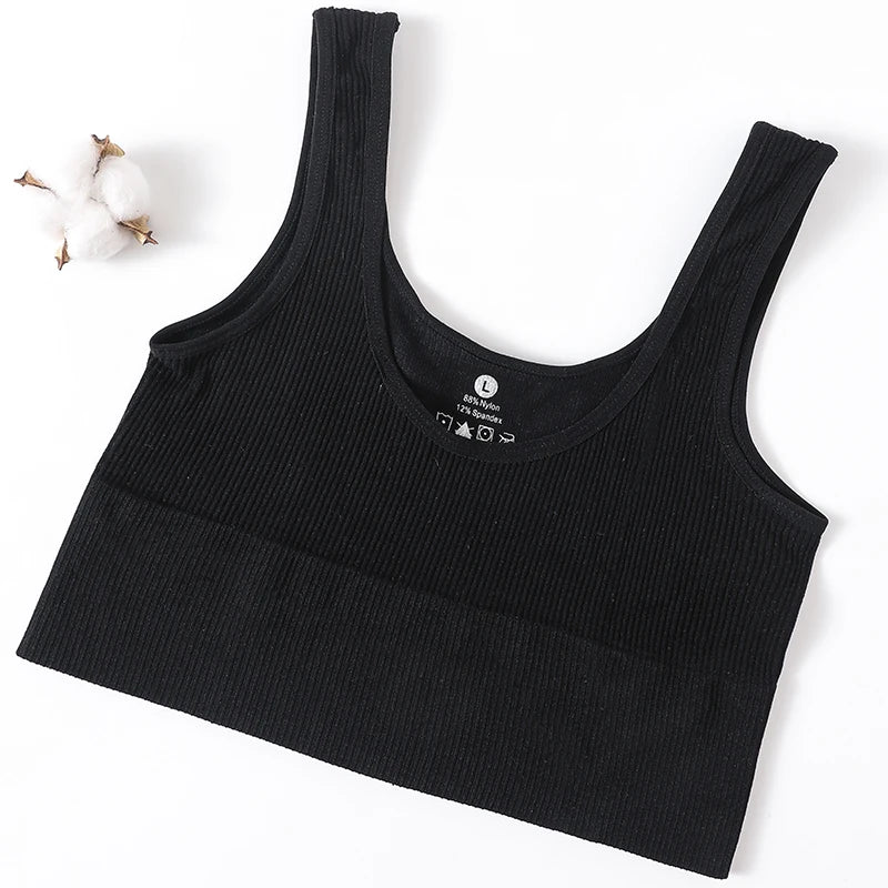 CowLost | product_id-seamless-ribbed-cropped-sleeveless-o-neck-tank-top-for-women-m-xl |30