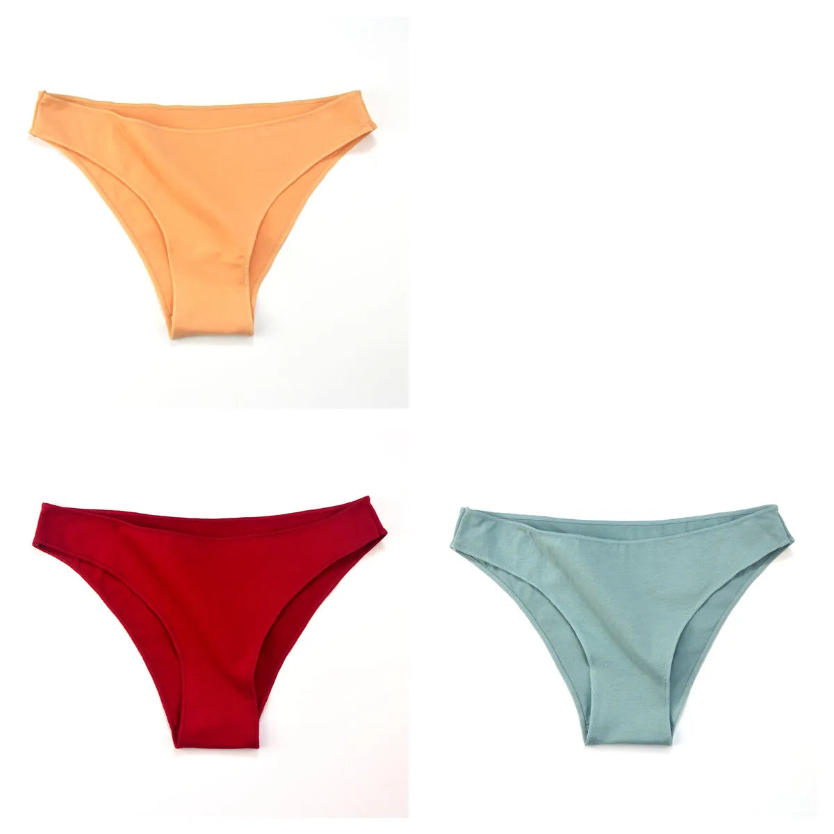 CowLost | product_id-3-pack-women-s-low-waist-cotton-briefs-breathable-solid-color-panties-m-xxl |20
