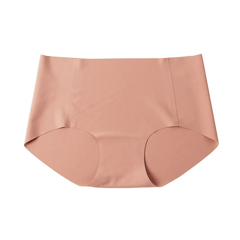 CowLost | product_id-ollymurs-women-seamless-low-waist-invisible-ice-silk-briefs-1-2-pack |7