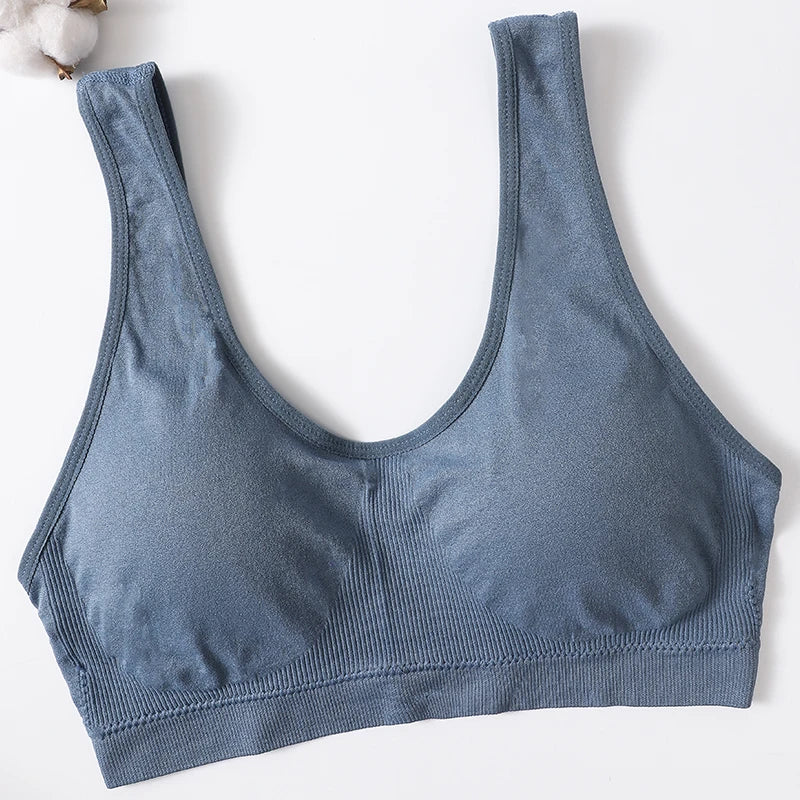 CowLost | product_id-seamless-deep-v-soft-breathable-womens-sports-bandeau-bra |11