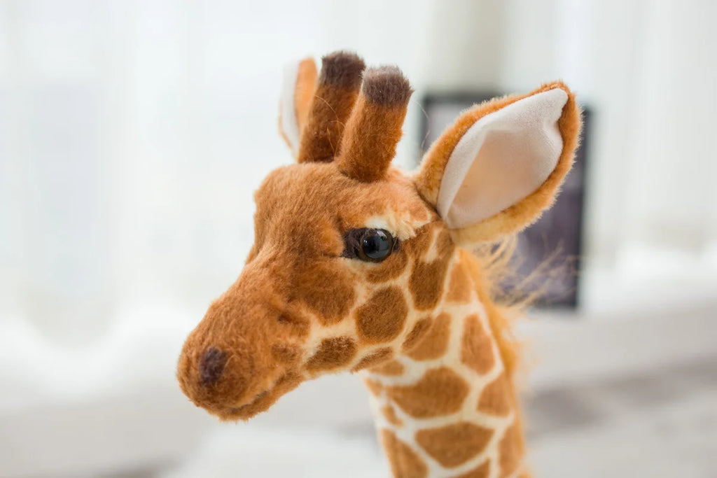 CowLost | fencing-barriers-large-realistic-plush-giraffe-toy |12