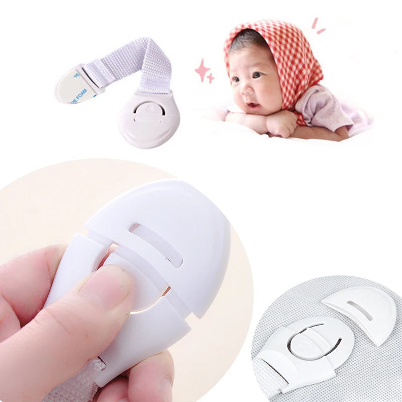 CowLost | 5pcs-lot-baby-drawer-lock-children-security-protection |3