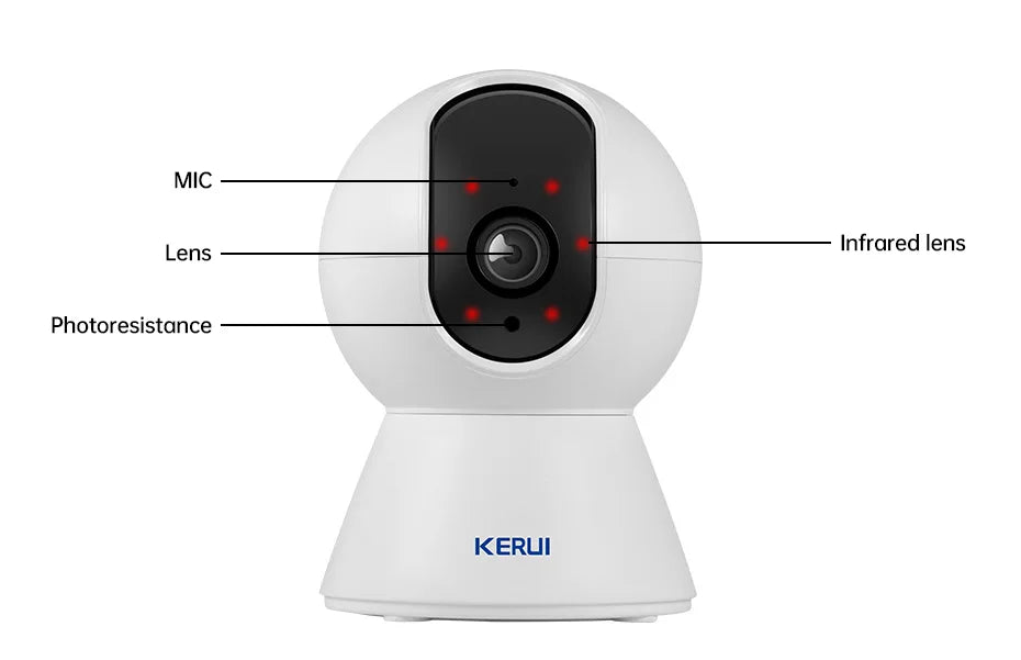 CowLost | 3d-printer-accessories-kerui-8mp-5mp-4k-hd-tuya-smart-mini-indoor-wifi-ip-camera-wireless |16
