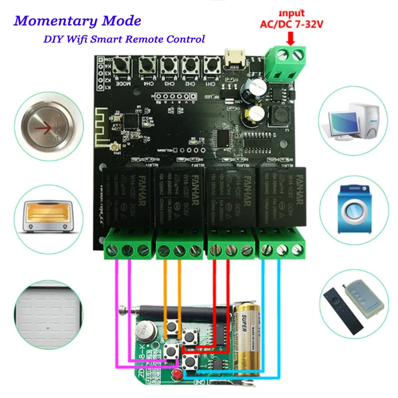 CowLost | heater-controls-product_id-4ch-wifi-smart-control-board-dc24v-for-home-appliance-light-heater-tubular-motor-actuator-rcontroller |5
