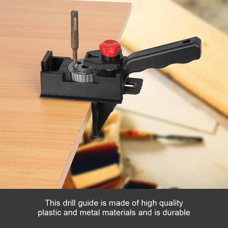 CowLost | product_id-woodworking-drill-locator-tool-carbon-steel-hole-jig-guide-with-fixing-clips |10