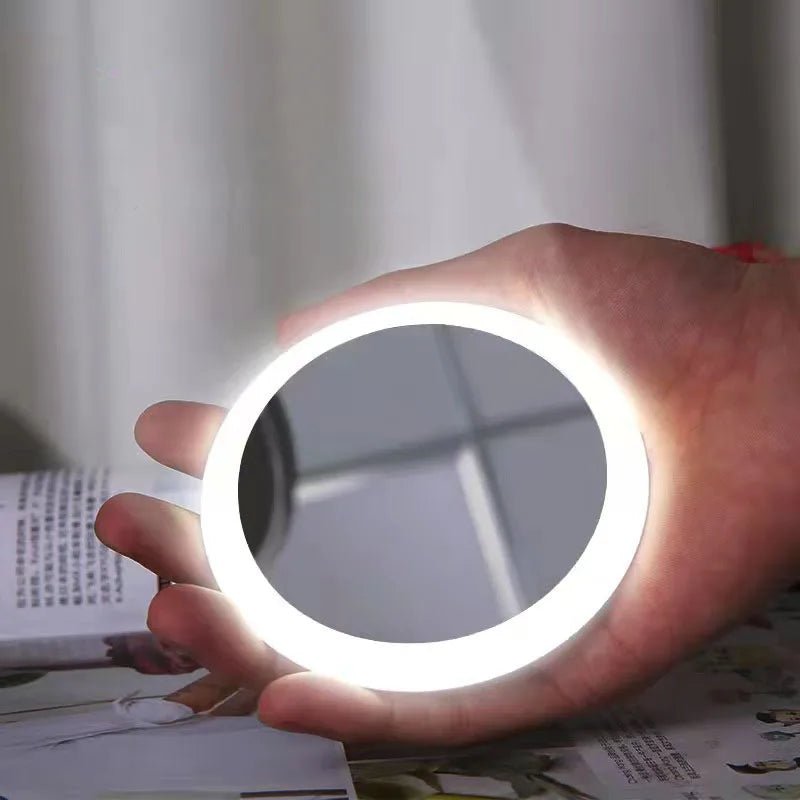 CowLost | mini-rechargeable-portable-lamp-led-makeup-mirror |1