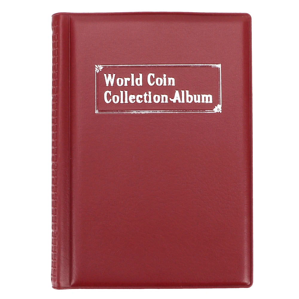 CowLost | product_id-minimalist-120g-pu-leather-coin-album-with-pvc-film-pages |4