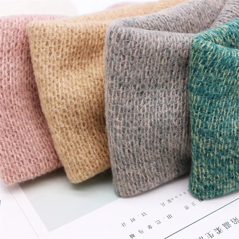CowLost | women-knitting-cross-knot-woolen-warm-headbands |14