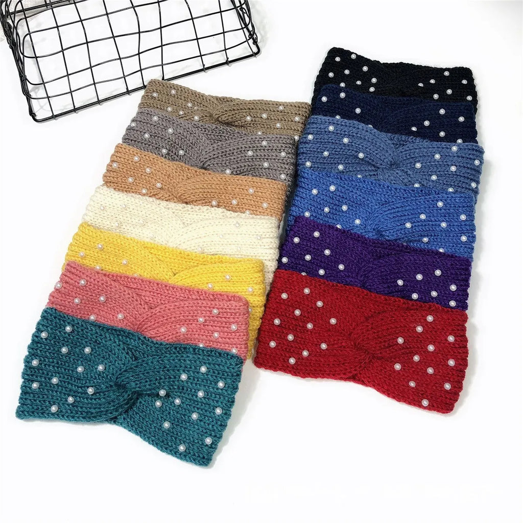CowLost | pearl-knitted-cross-headbands-for-women |10