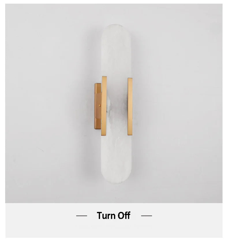 CowLost | product_id-golden-marble-wall-lamp-with-g4-socket-for-living-room-bedroom-staircase-sconce |18