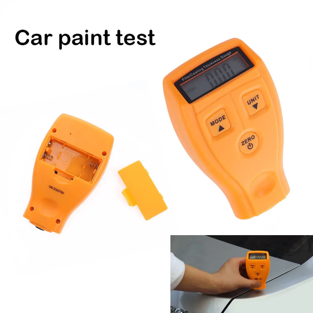 GM200 Portable Car Paint Thickness Gauge Auto Film Coating Test Meter Manual Measuring Tool