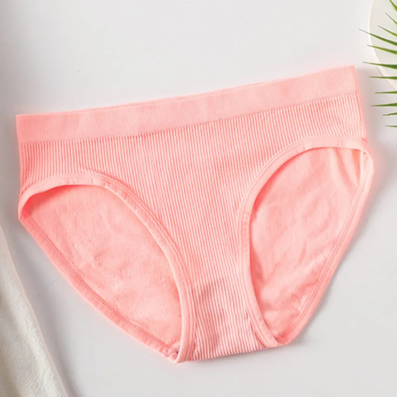 CowLost | product_id-seamless-low-rise-womens-stretch-briefs-solid-color-1-2-pack |10