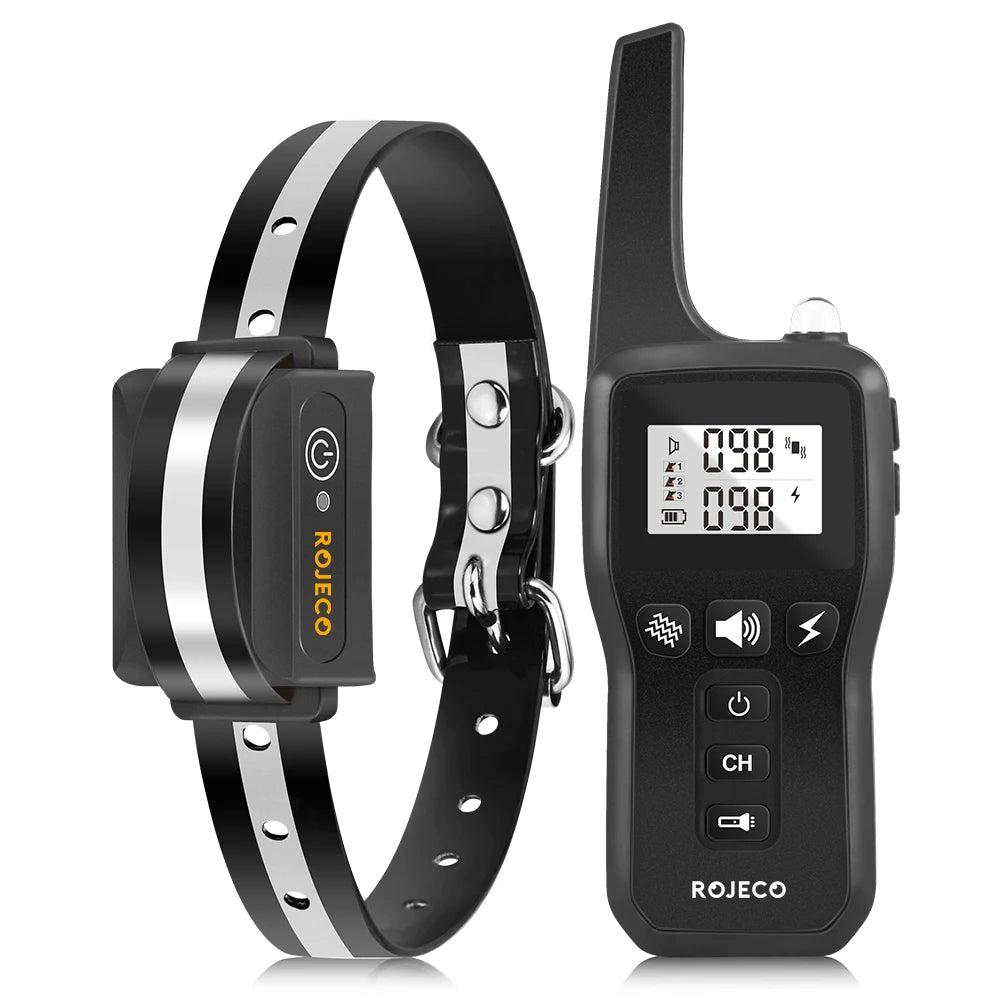 CowLost | dog-diapers-rojeco-1000m-waterproof-electric-dog-training-collar-with-remote-control |24