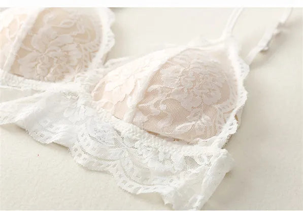 CowLost | product_id-wireless-lace-push-up-bra-and-low-rise-panties-set-for-women |11