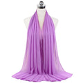 CowLost | muslim-chiffon-hijab-scarf-women-long-solid-color |29