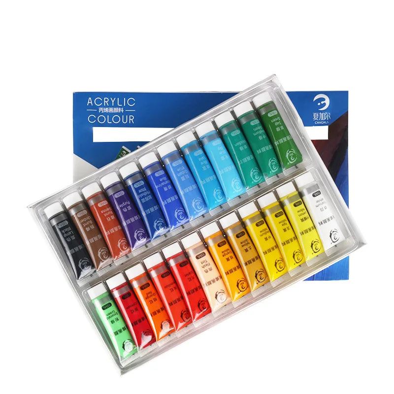 CowLost | painting-canvas-product_id-acrylic-paint-set-12-24-colors-15ml-non-toxic-for-beginners-professionals |4