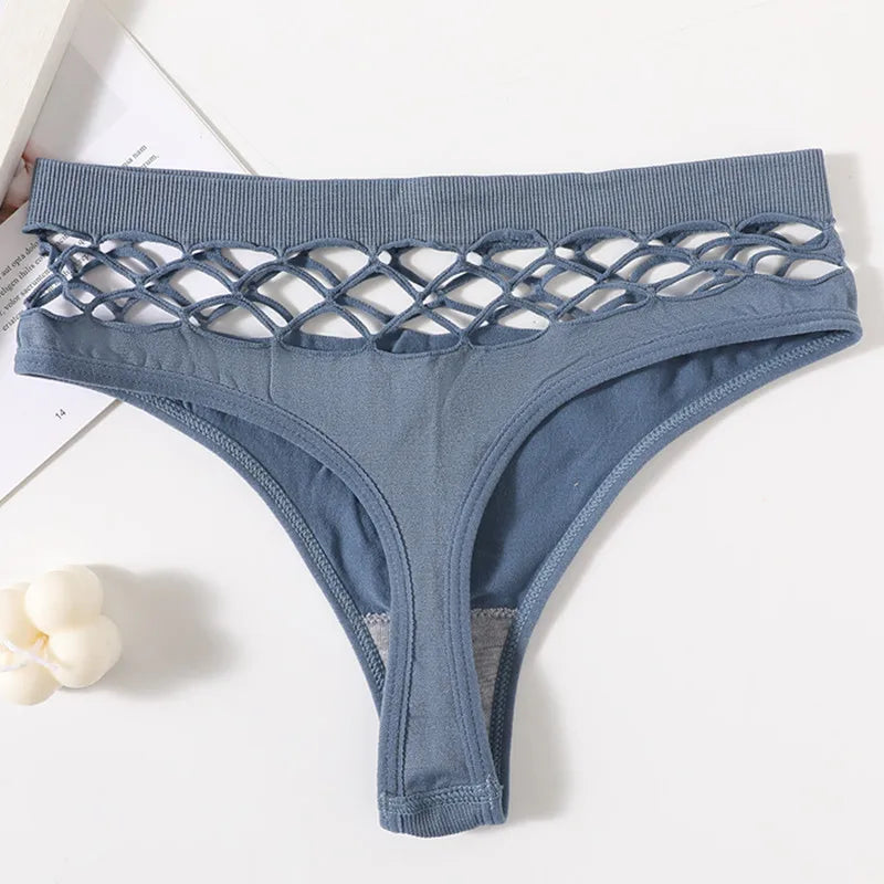 CowLost | product_id-high-waist-fishnet-hollow-g-string-thong-panties-for-women-sexy-lingerie |8