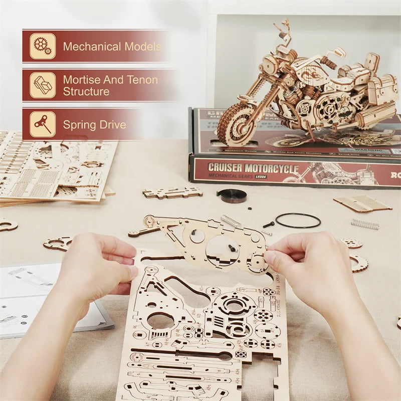CowLost | fencing-barriers-robotime-rokr-diy-3d-wooden-gear-puzzle-model-kit |13