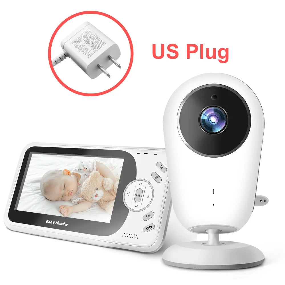 CowLost | 4-3-inch-wireless-video-baby-monitor-sitter-portable-baby-nanny-ir-led-night-vision-intercom-surveillance-security-camera-vb608 |18