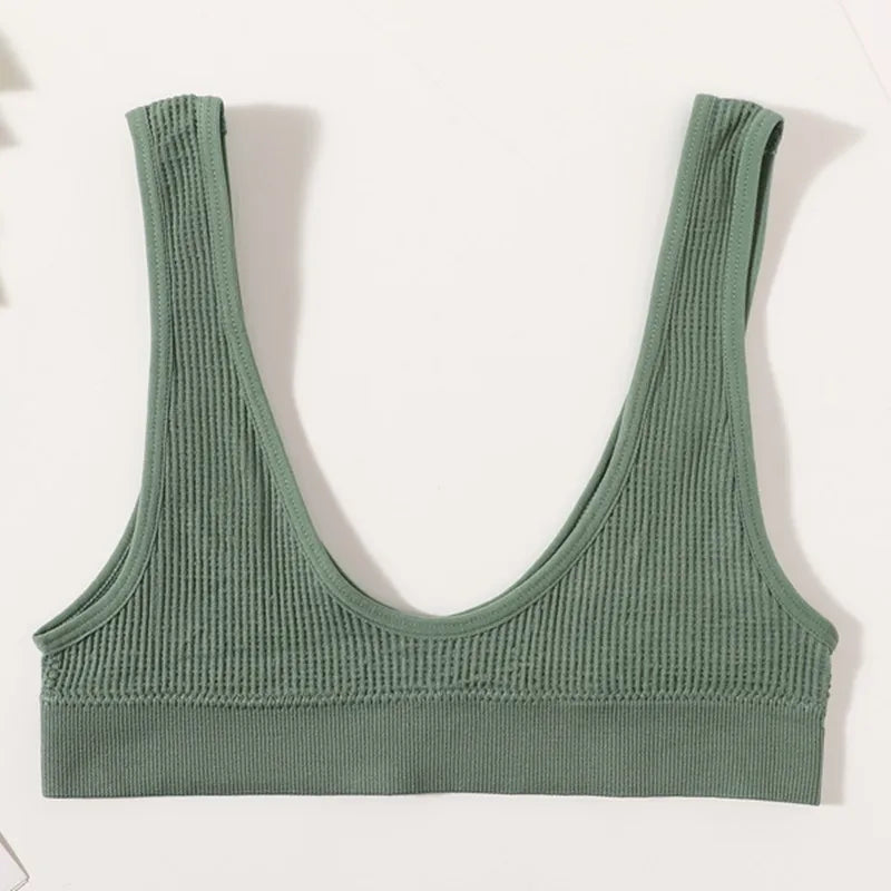 CowLost | product_id-women-s-wire-free-push-up-ribbed-u-neck-bralette-crop-top-m-xl |23