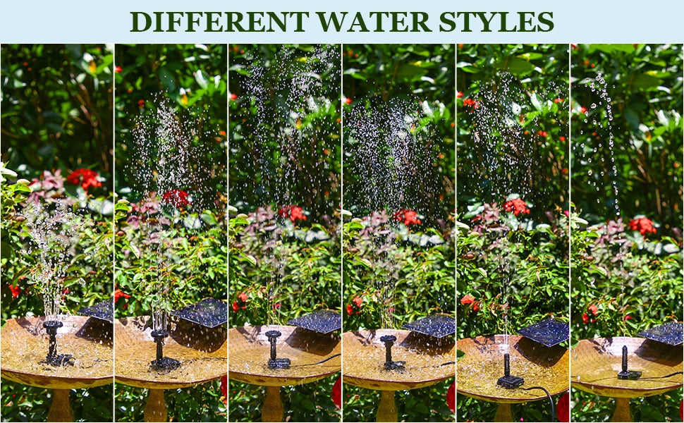 CowLost | product_id-2-5w-solar-water-pump-fountain-with-6-nozzles-and-4ft-pipe-for-garden-pond-bird-bath |10
