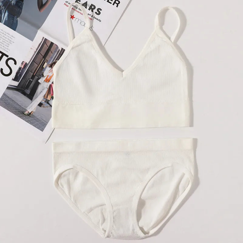 CowLost | product_id-women-seamless-u-back-bra-low-rise-brief-set-no-pads-fitness-crop-top-lingerie |29