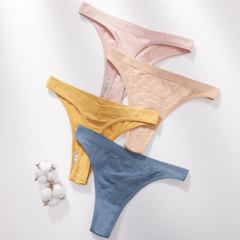 CowLost | m-xl-womens-thongs-seamless-g-string-brazilian-panties-sexy-underwear-cotton-briefs-low-waist-thongs-ladies-lingerie |4