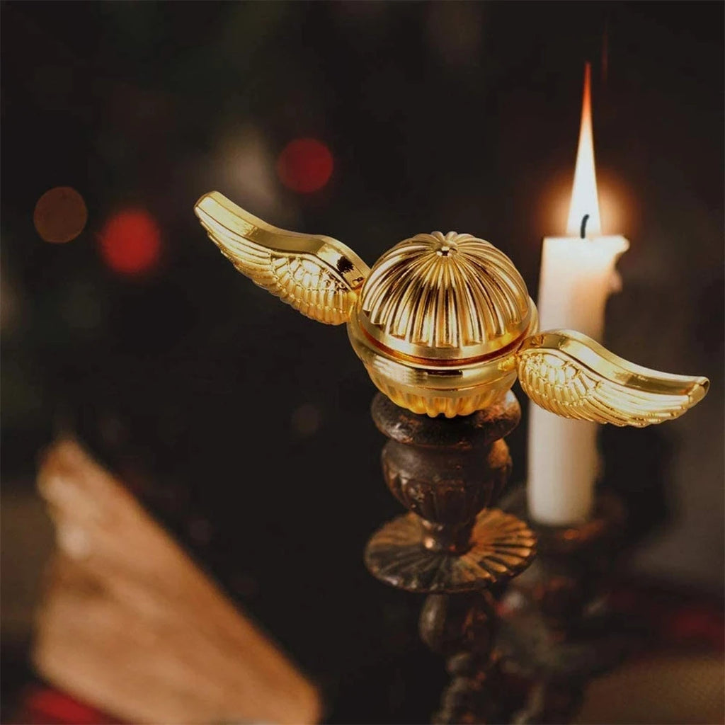 CowLost | product_id-angel-wings-golden-snitch-cupid-metal-fidget-spinner-antistress-toy-gift |7
