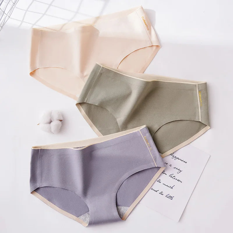 CowLost | product_id-ollymurscn-womens-low-rise-seamless-briefs-with-cotton-crotch-m-xl |1