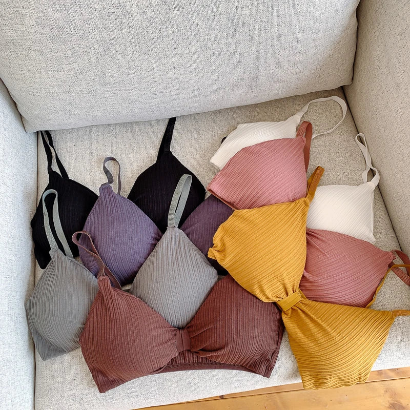 CowLost | product_id-wire-free-seamless-push-up-bra-for-women-comfortable-solid-lingerie |2