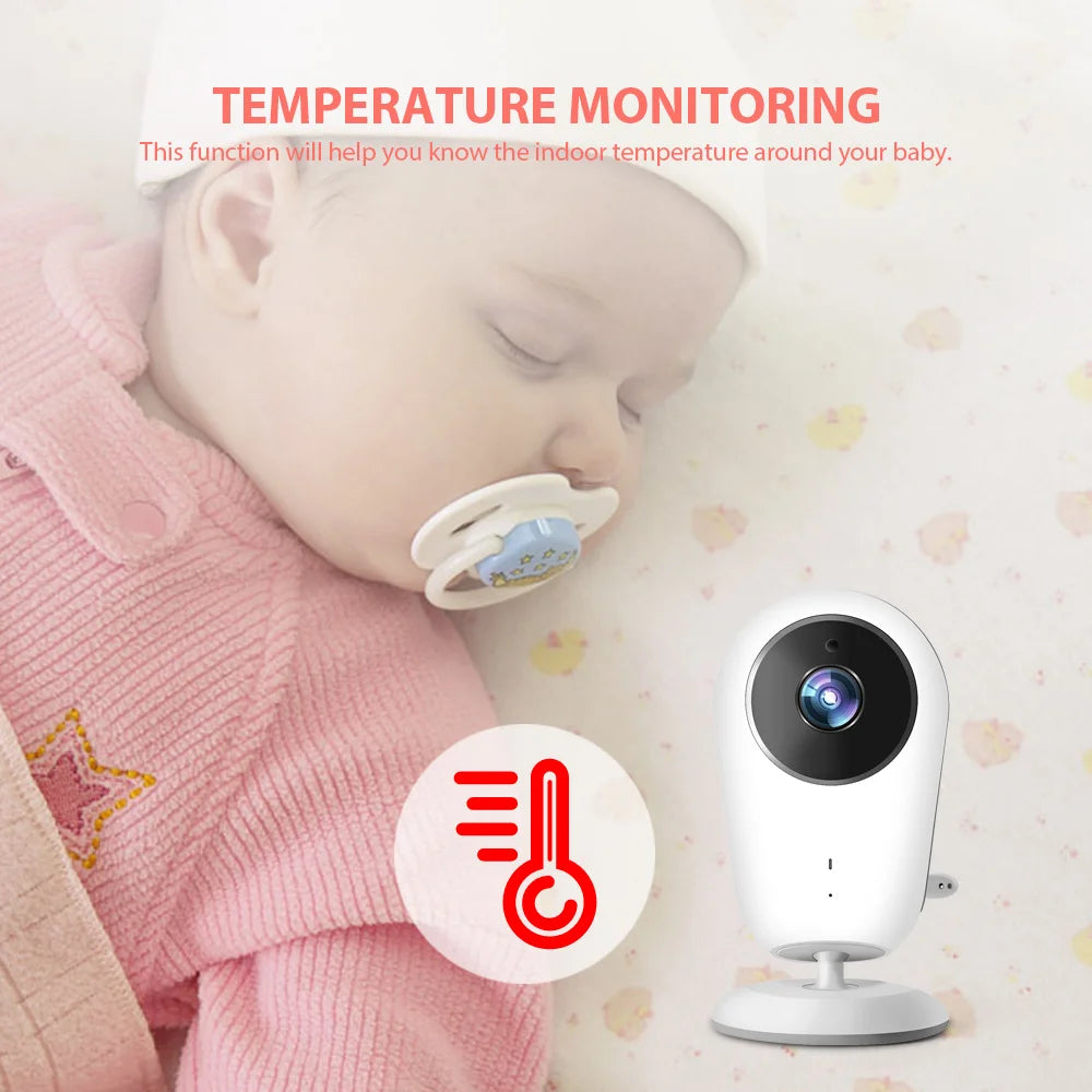 CowLost | 4-3-inch-wireless-video-baby-monitor-sitter-portable-baby-nanny-ir-led-night-vision-intercom-surveillance-security-camera-vb608 |10
