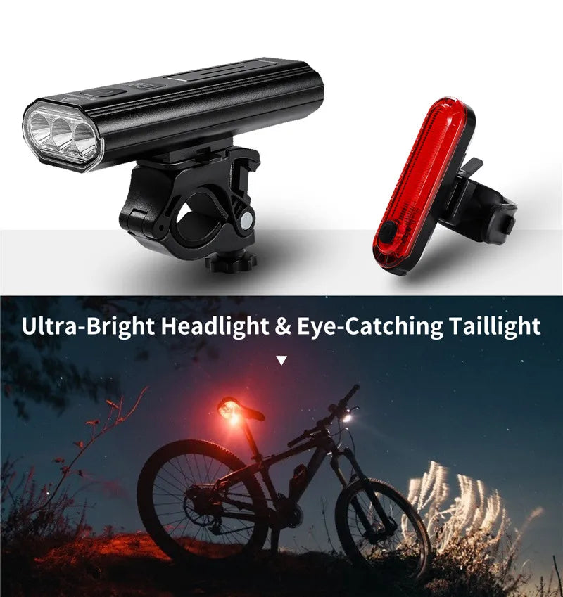 CowLost | west-biking-front-bicycle-light-usb-rechargeable-led-bike-light-waterproof-cycling-headlight-climbing-safety-flashlight-lamps |83