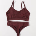 CowLost | product_id-women-seamless-wire-free-ribbed-bra-low-waist-thong-set |34