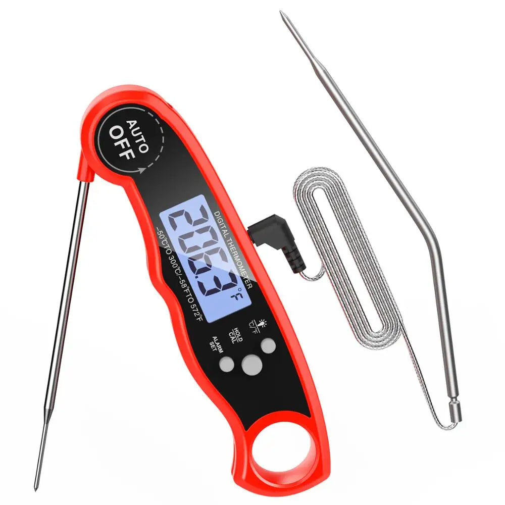 ORIA Digital Waterproof Kitchen BBQ Meat Thermometer Probe