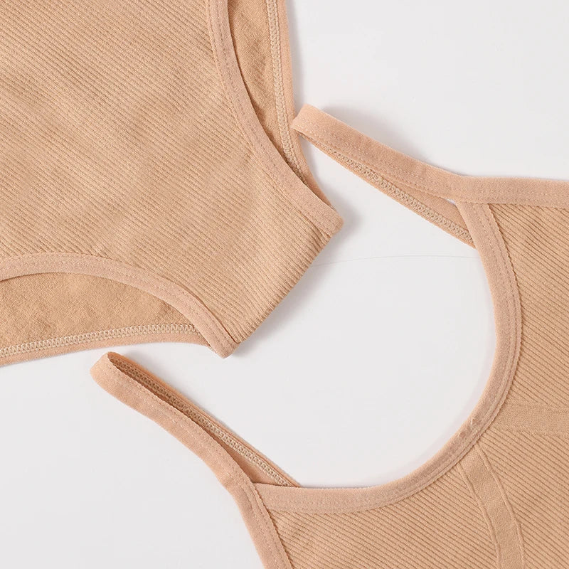 CowLost | women-seamless-bra-and-panties-set-u-back-push-up-bralette-top-comfort-breathable-briefs-sexy-lingerie-sports-underwear-set |10