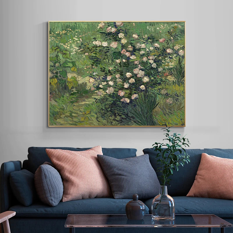 CowLost | famous-van-gogh-roses-1889-oil-painting-reproductions-on-canvas |1