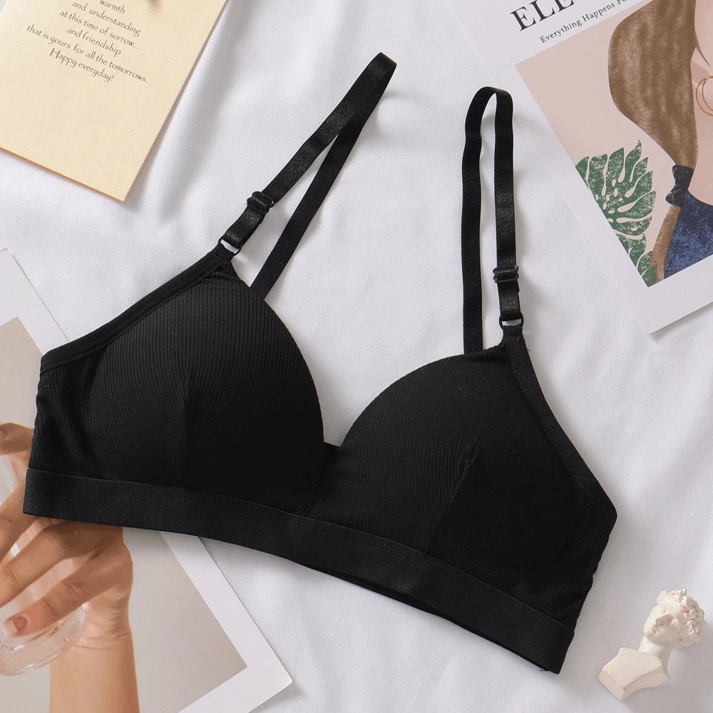 CowLost | product_id-wireless-seamless-push-up-bra-with-removable-pads-solid-color-bralette-for-women |13